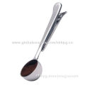 20ML Silver Coffee Measuring Spoon & Bag Clip